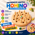 Joc de Memorie din Lemn pentru Toată Familia tip Montessori